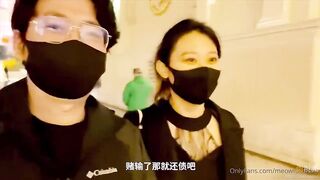 跟老闆出差，沒羞沒臊被幹到人都不行了。對著落地窗做愛好爽啊，下次能不能換你來幹我呢？喵十四 china onlyfans