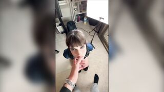 Soogsx Gives A Blowjob In Her Police Uniform OnlyFans