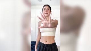 Charli D’Amelio Sexy Sports Bra Dance Video Leaked - OnlyFans Leak