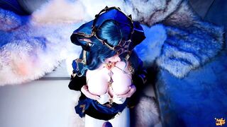 Genshin Impact Cosplayer MollyRedWolf Gets A Hard Fuck And A Creampie In Her Pus OnlyFans