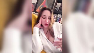 Busty Babe Louisa Khovanski Rubs Her Clit OnlyFans