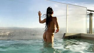 Madison Ivy Finger Fucks Her Cunt By The Pool OnlyFans