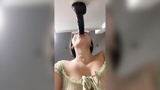 Lilith Cavaliere Gives Head To Her BBC Dildo OnlyFans